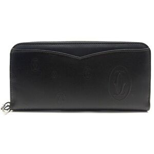 Cartier Black Leather Wallet